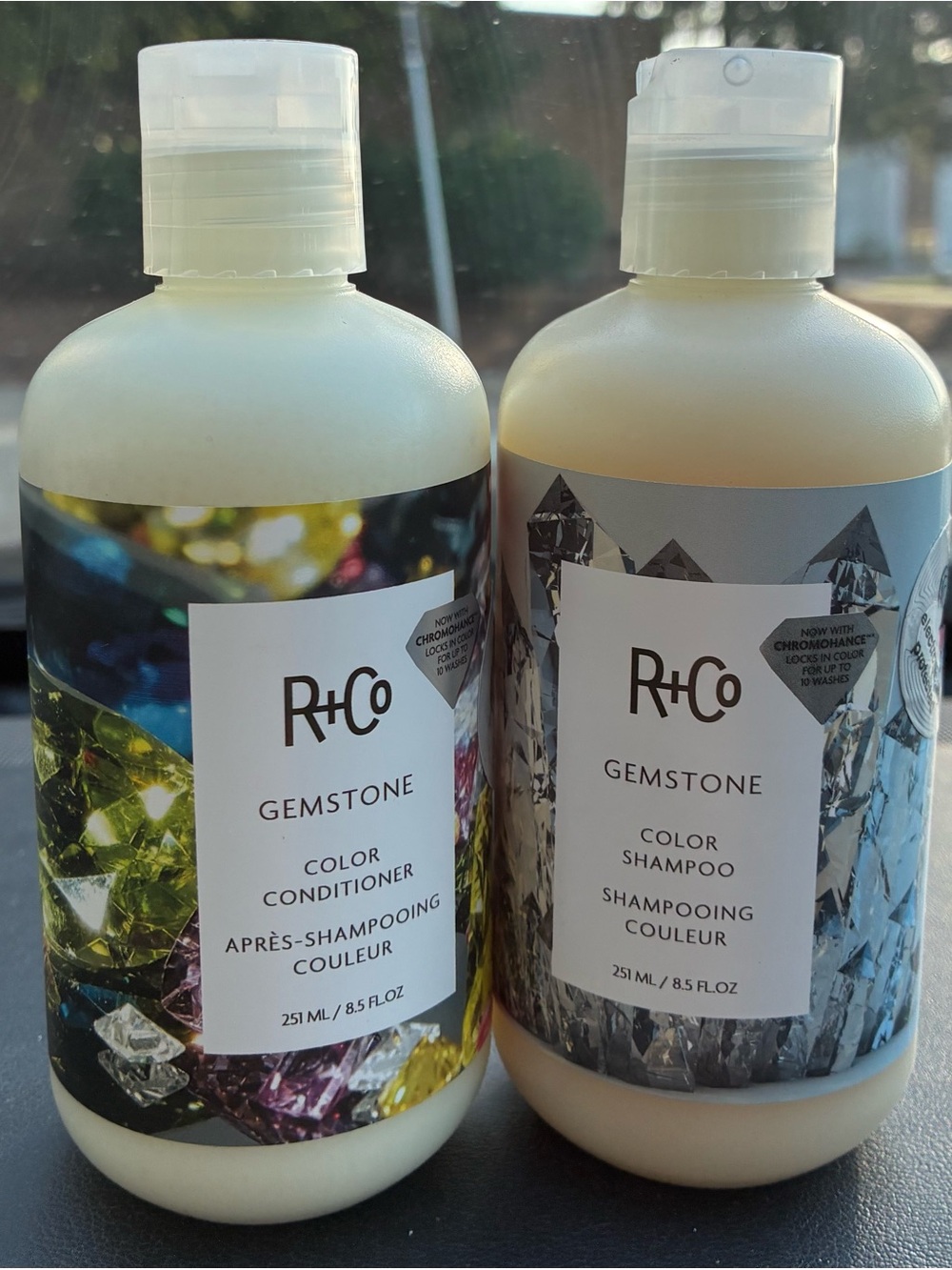R+Co Gemstone Color Shampoo & Conditioner Duo 8.5 oz NEW Sealed Color Safe